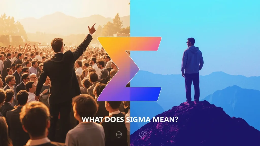 what does sigma mean